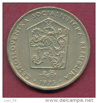 F2605 / - 2 Korun - 1975 - Czechoslovakia Tchécoslovaquie Tschechoslowakei - Coins Munzen Monnaies Monete - Tchécoslovaquie