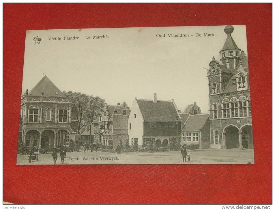 GENT - WERELDTENTOONSTELLING  1913  -  "Oud Vlaanderen" - Flémalle