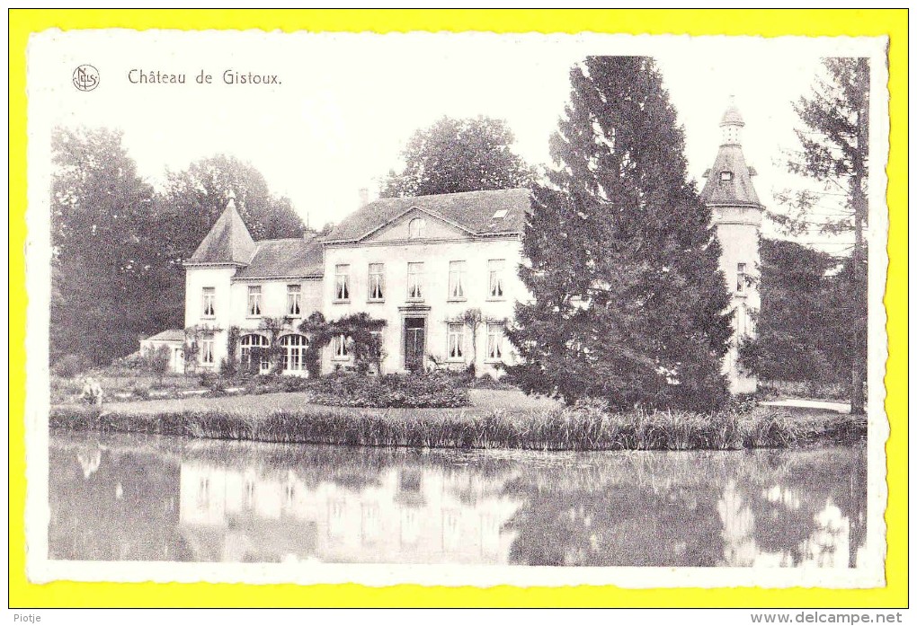 * Chaumont Gistoux (Waals Brabant - Bruxelles) * (Nels, Edition Dardenne) Chateau De Gistoux, Kasteel, Rare, Old - Chaumont-Gistoux