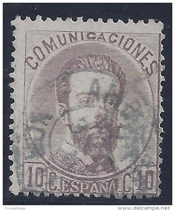 ESPAÑA 1872 - Edifil #120 Matasello Ambulante - VFU - Used Stamps