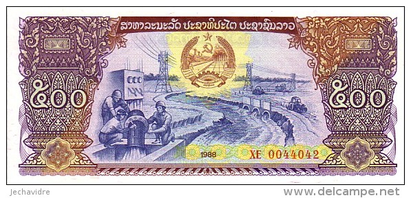 LAOS  500  Kip   Daté De 1988   Pick 31 A      ***** BILLET  NEUF ***** - Laos