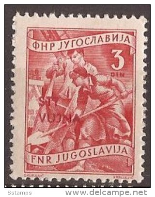 1954  87-94  TRIESTE ZONA B  JUGOSLAVIJA SLOVENIJA  CONSTRUCTION  MNH - Mint/hinged