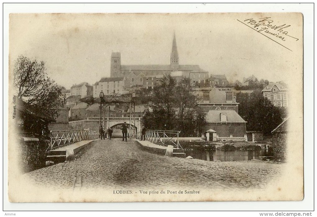 Lobbes   * Vue Prise Du Pont De Sambre - Lobbes