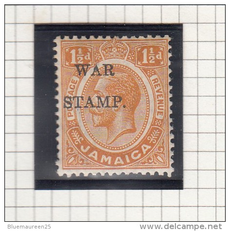 King George V - WAR STAMPS - 1916 - Jamaica (...-1961)