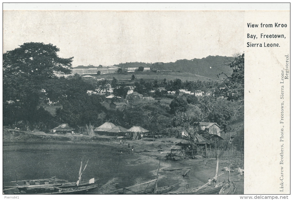 AFRIQUE - SIERRA LEONE - FREETOWN - View From Kroo Bay - Sierra Leone