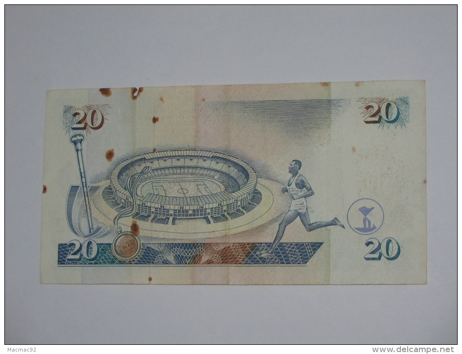 20 Shillings - Central Bank Of KENYA -  **** EN ACHAT IMMEDIAT **** - Kenya