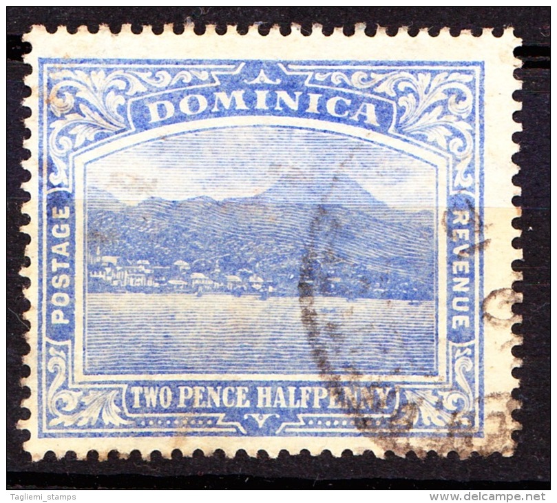 Dominica, 1908, SG 50 &amp; 50b, Used (Wmk Mult Crown CA) - Dominique (...-1978)