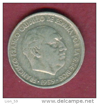 F3506 / - 10 Sentimos  - 1959 - Spain Espana Spanien Espagne - Coins Munzen Monnaies Monete - 10 Centimos