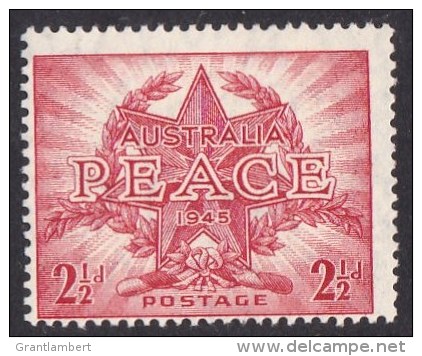 Australia 1946 Peace 21/2d MNH - - Nuovi