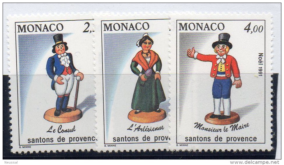 Serie Nº 1794/6  Monaco - Muñecas