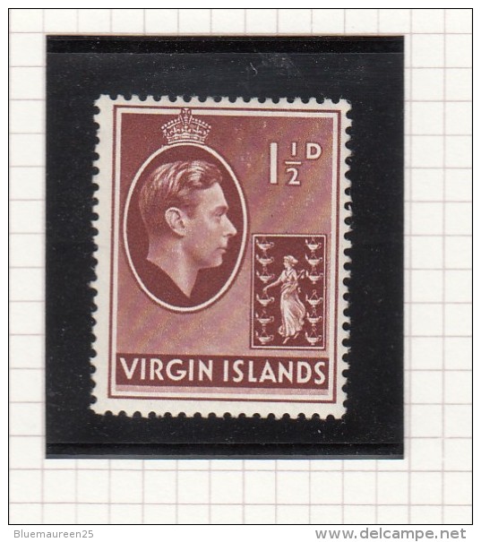 King George VI - 1938 - British Virgin Islands