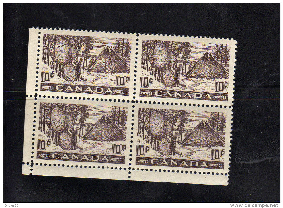 Canada (1950-51)  - "Industrie" Neufs* - Unused Stamps