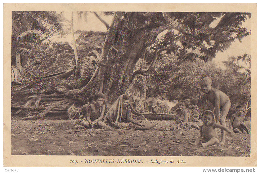 Océanie -  / Vanuatu / Nouvelles Hébrides / Indigènes De Aoba - Vanuatu