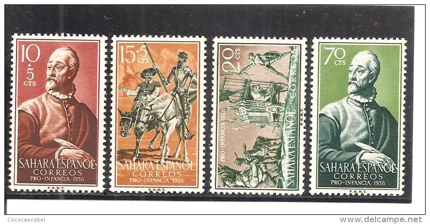 Sahara - Edifil 149-52 - Yvert 136-39 (MNH/**) - Sahara Spagnolo