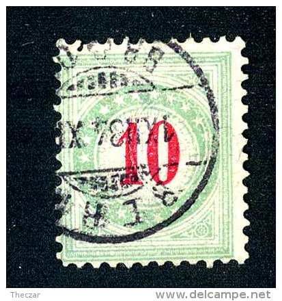 2141 Switzerland 1883 Michel #18K  Used  Scott #J16  ~Offers Always Welcome!~ - Taxe