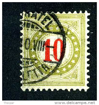 2147 Switzerland 1907 Michel #25  Used  Scott #J31  ~Offers Always Welcome!~ - Postage Due