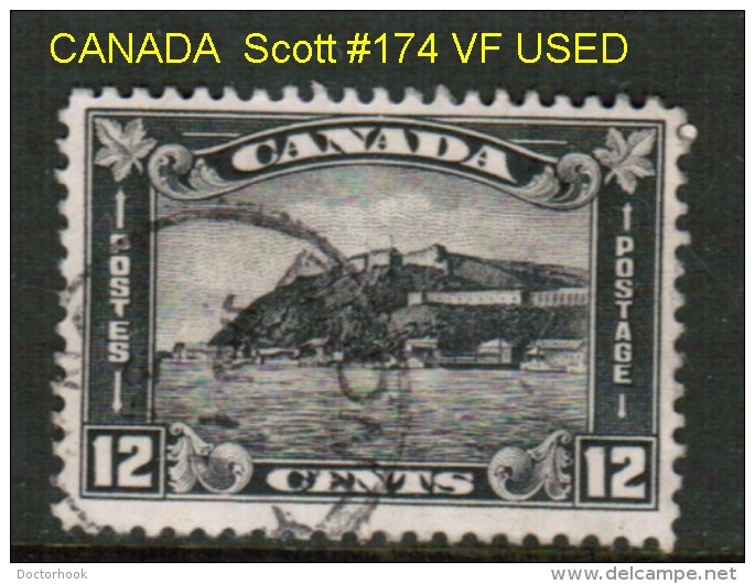 CANADA   Scott  # 174  VF USED - Otros & Sin Clasificación