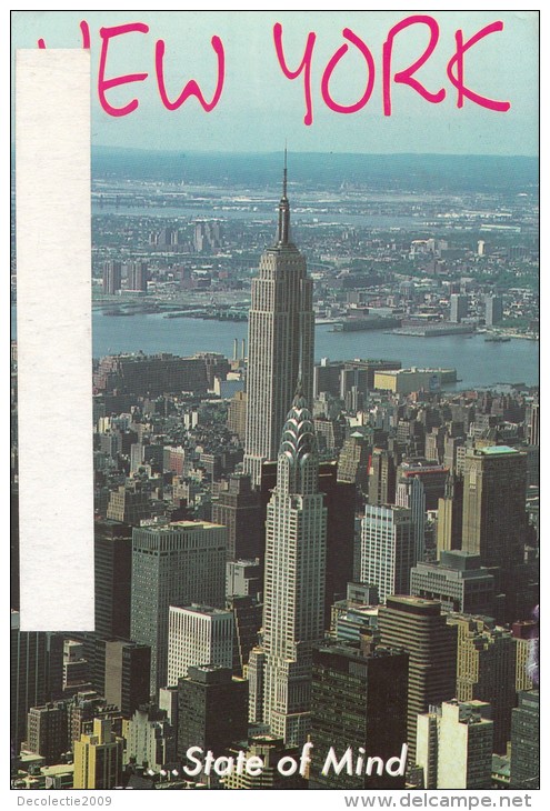 P4199 The Crysler And The Empire State Bui New York City  USA   Front/back Image - Chrysler Building