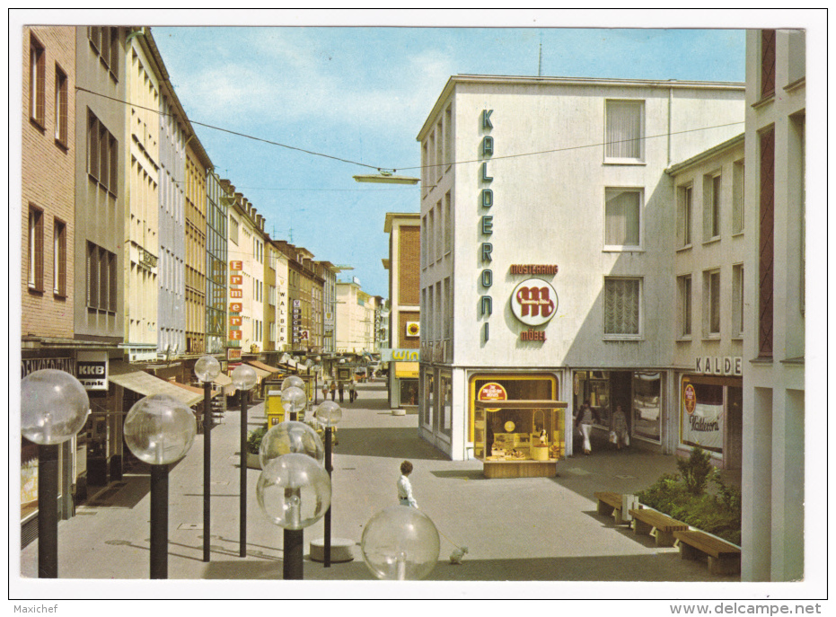 Rheydt - Haupstrasse (rue Commerçante, Petite Animation) - Circulé Sans Date - Moenchengladbach