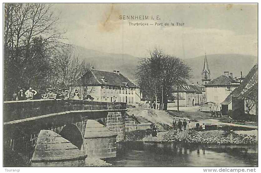 Fev14 1367: Senheim  -  Cernay  -  Pont De La Thur - Cernay