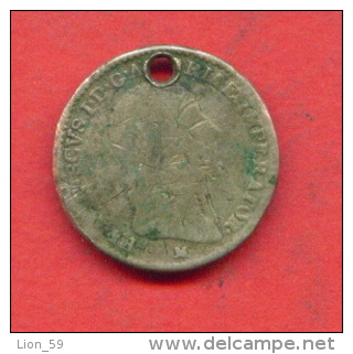 FS46 / -  1/4 Lira - 1823 M  - Italia Italy Italie Italien Italie - SILVER Coins Munzen Monnaies Monete - Lombardie-Vénétie