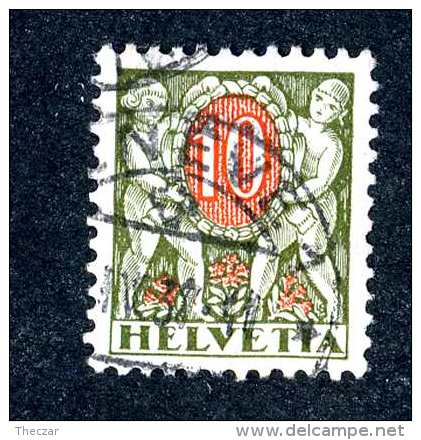 2790 Switzerland 1924  Michel #43z  Used  Scott #J49a ~Offers Always Welcome!~ - Postage Due