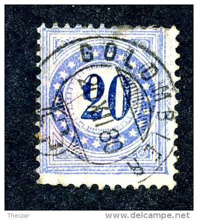 2828 Switzerland 1880  Michel #6 IIb Used  Scott #J6 ~Offers Always Welcome!~ - Postage Due