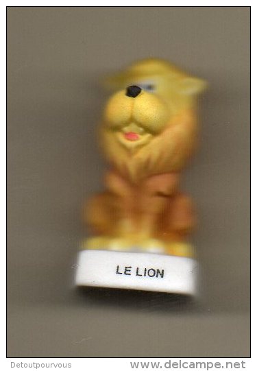 Fève Mâte LE LION Dans  LE LION & LE RAT Fable De LA FONTAINE - Strip