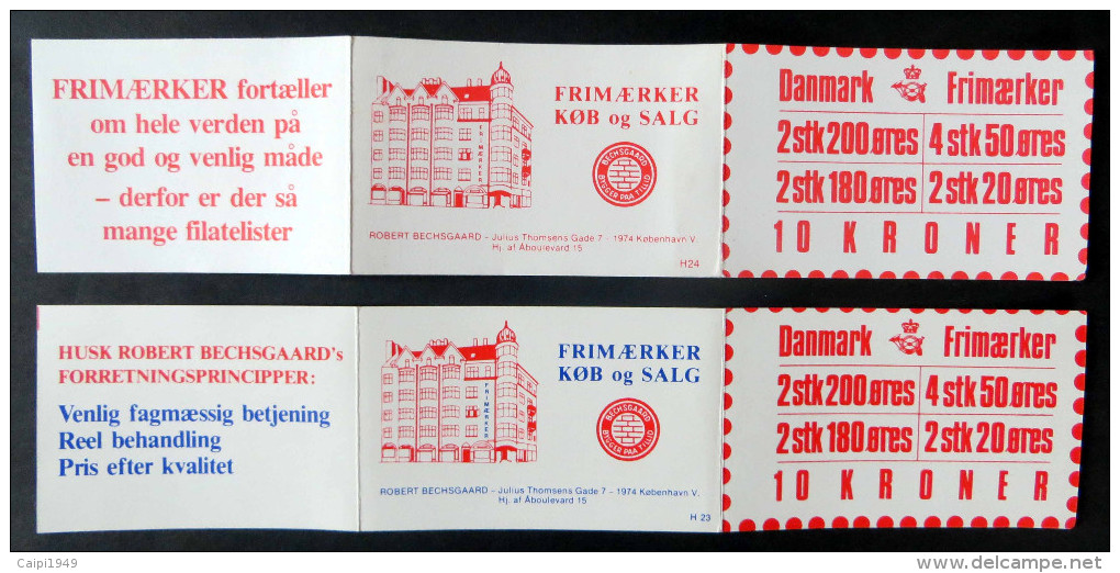 MH 29, Stamp Joke No. 8 + 9, H 23 + H 24, 2 Postfrische Markenheftchen - Booklets