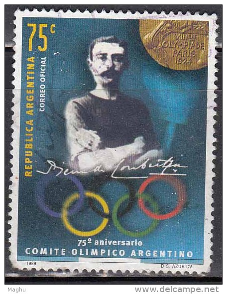 Argentina Used 1999, Olympics, Olympic, Sport, As Scan - Oblitérés