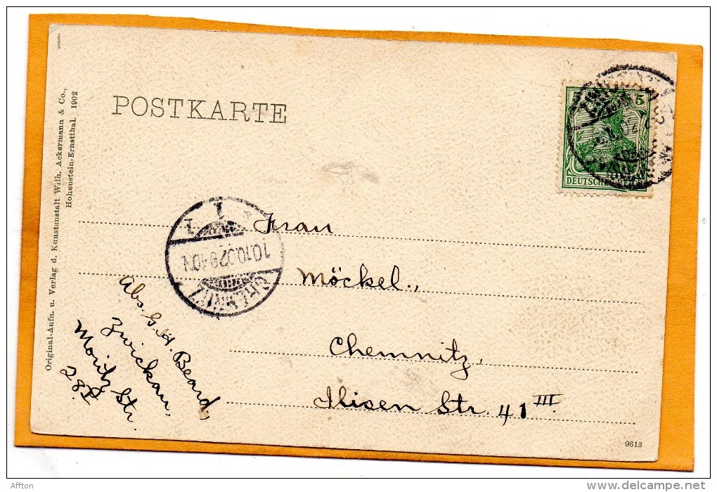 Zwickau 1900 Postcard - Zwickau