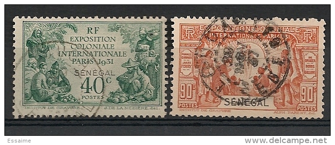 Sénégal. 1931. N° 110 112. Oblit. - Other & Unclassified