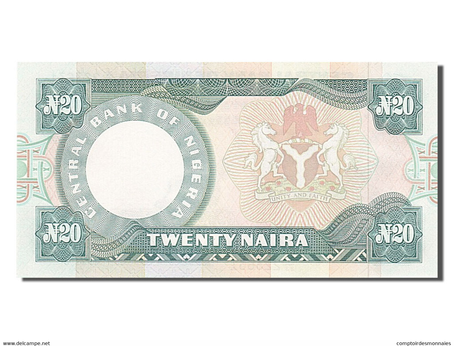 Billet, Nigéria, 20 Naira, 2001, NEUF - Nigeria