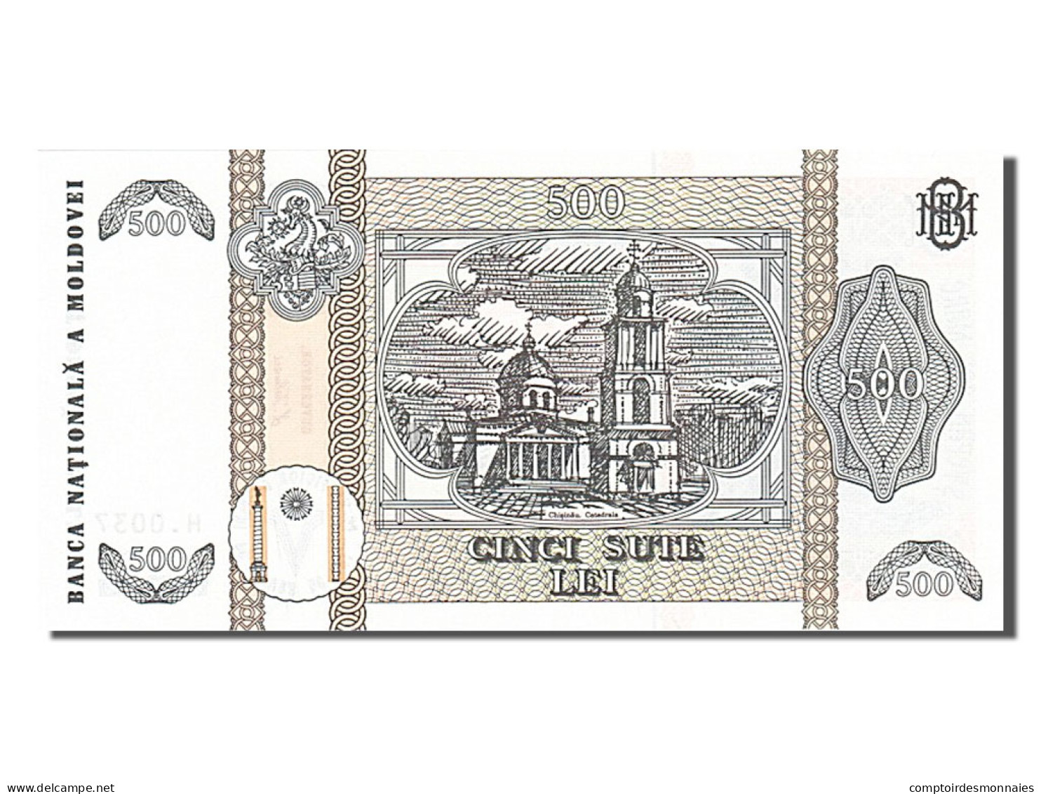 Billet, Moldova, 500 Lei, 1992, NEUF - Moldavie