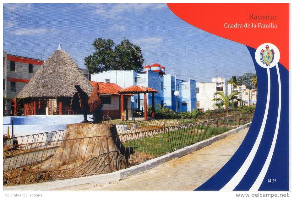 Lote TP50, Cuba, Entero Postal, Postal Stationary, Bayamo, 14-25, Cuadra De La Familia, Neighborhood - Cartoline Maximum