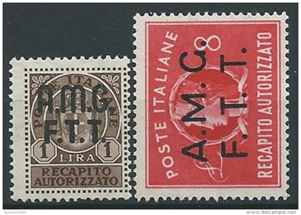 1947 TRIESTE A RECAPITO AUTORIZZATO MNH ** - ED053-3 - Express Mail