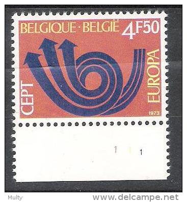 Belgie OCB 1669 (**) Plaatnummer 1. - 1971-1980