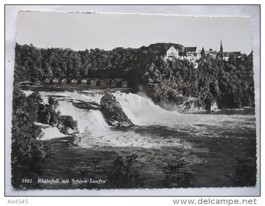 F98 Schaffhausen - Rheinfall Mit Schloss Laufen - Other & Unclassified