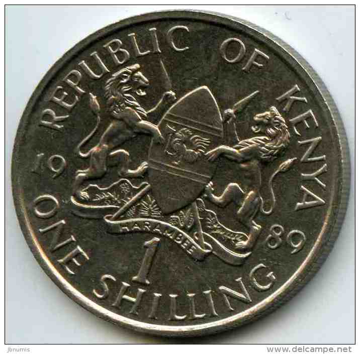 Kenya 1 Shilling 1989 KM 20 - Kenia
