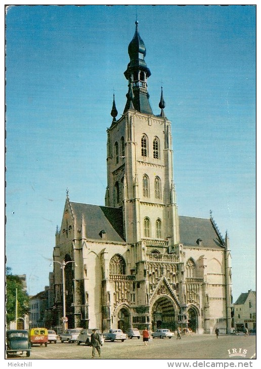 TIENEN-KERK VAN O.L.VROUW TEN POEL -TIRLEMONT-automobiles-2 Cv Citroen-bic - Tienen