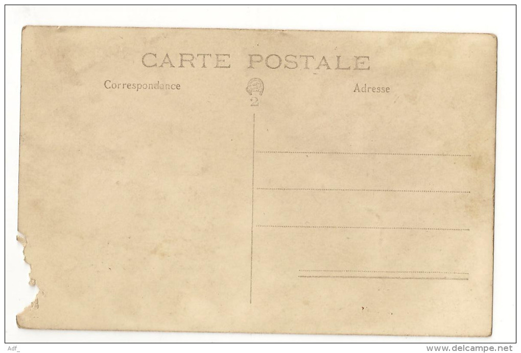 Y@ RARE CARTE PHOTO  GROS PLAN STAND MARCHE  "AU PAVILLON BLEU" CARTE A IDENTIFIER - Markets