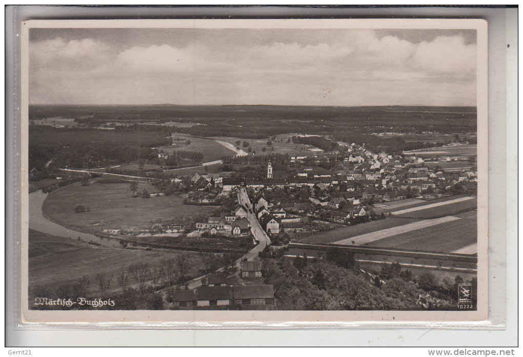 0-1605 MÄRKISCH - BUCHHOLZ, Luftaufnahme, 30er-Jahre - Dahme
