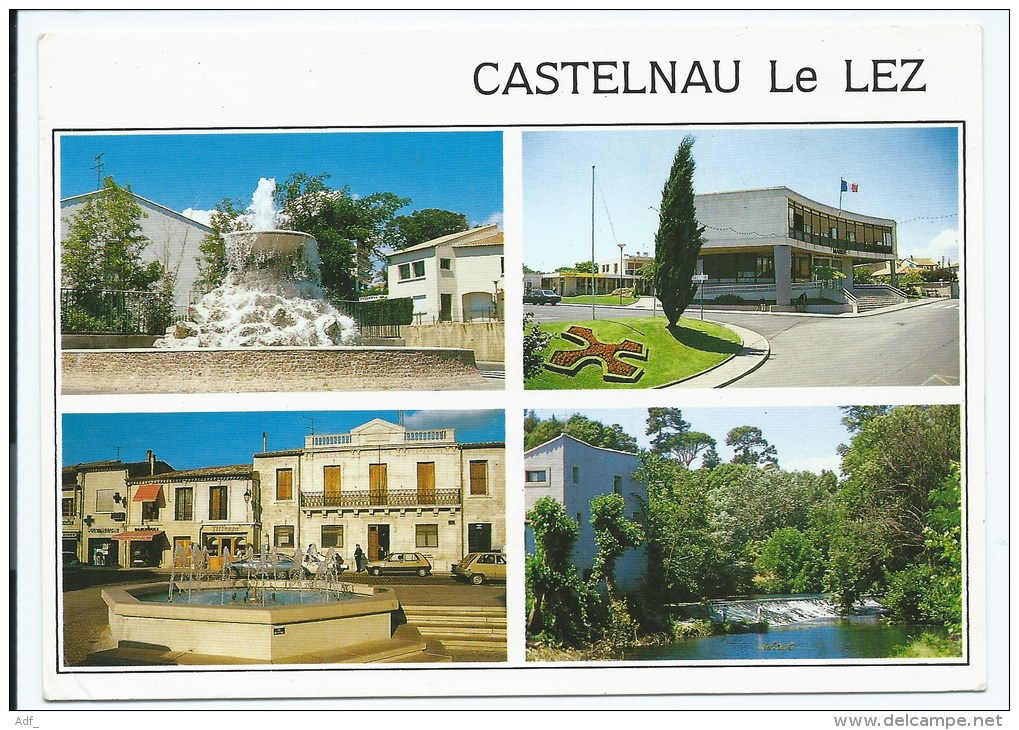 040514@ CP MULTIVUES CASTELNAU LE LEZ, HERAULT 34 - Castelnau Le Lez