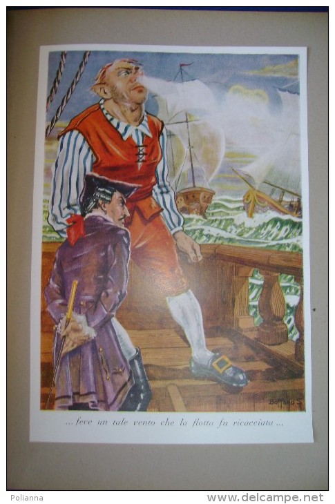 PFV/10 AVVENTURE DEL BARONE DI MUNCHHAUSEN I^ Ed.Ramella 1949/Illustrato Da S.BOFFANO' - Old