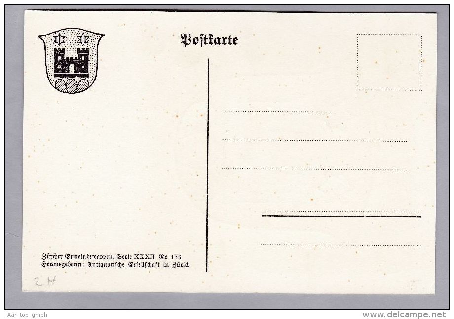 ZH MEILEN Zürcher Gemeindewappen Ungebraucht - Meilen