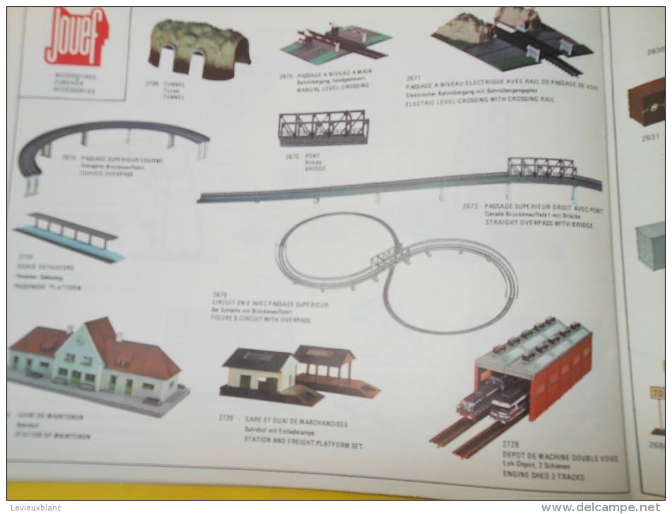 JOUEF/Le Jouet Français S.A./Heller -Solido-Jouef/Trains électriques  et mécaniques / 1976?    VOIT28