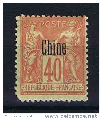 Chine : Yv  Nr 10 MH/*  Maury Nr 7 - Unused Stamps