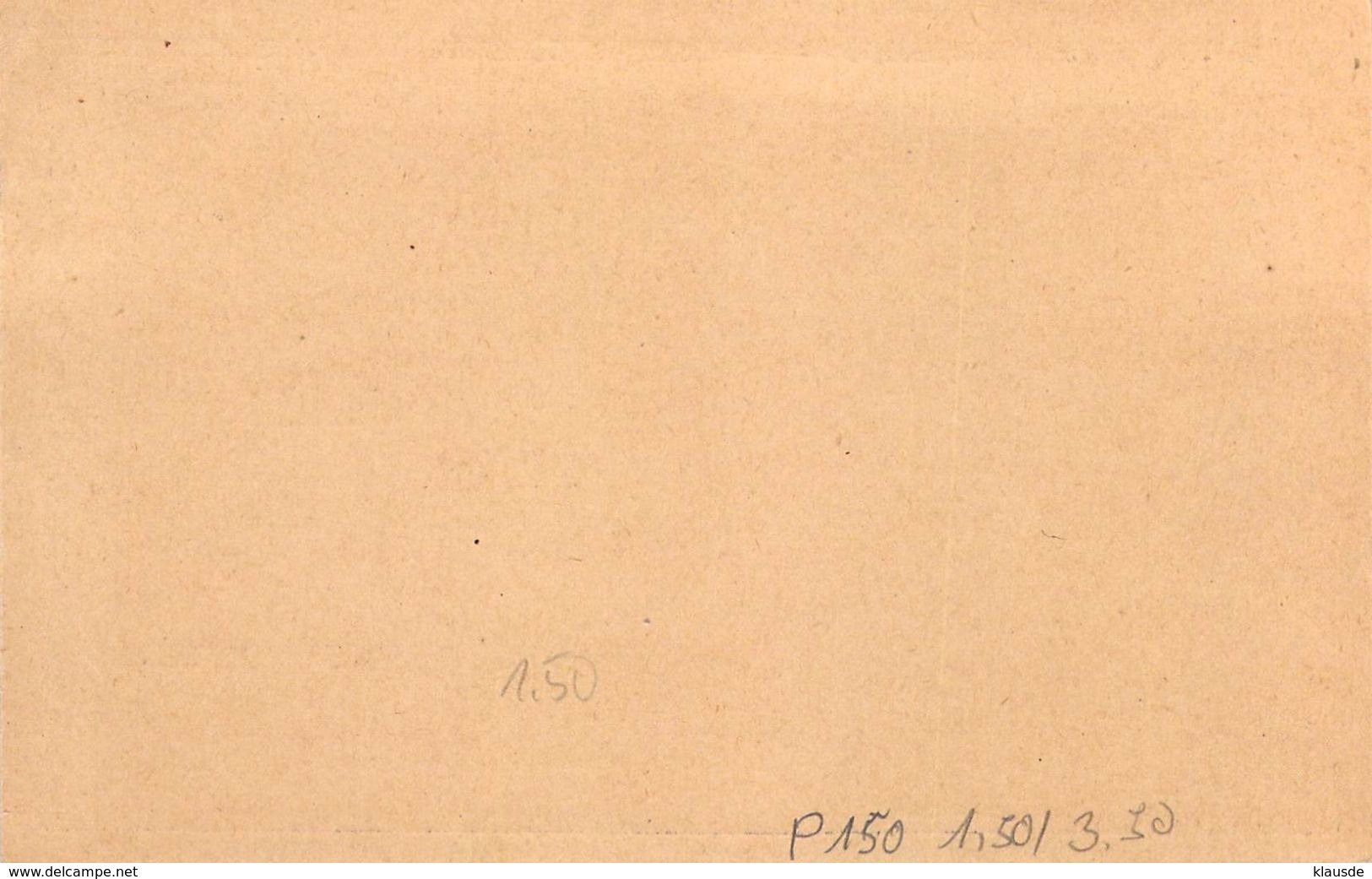 P150 Deutschland Deutsches Reich - Cartes Postales