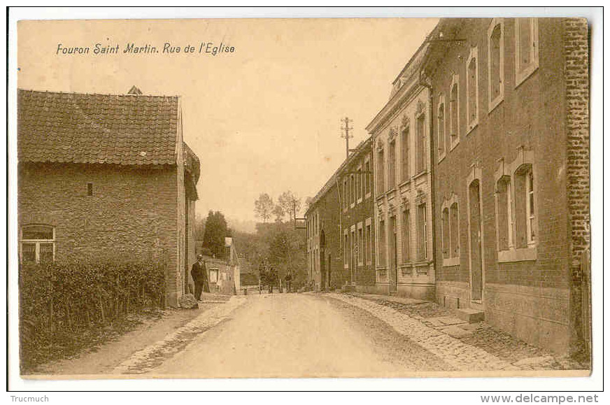 E3429  -  FOURON - SAINT - MARTIN  -  Rue De L'église - Fourons - Voeren