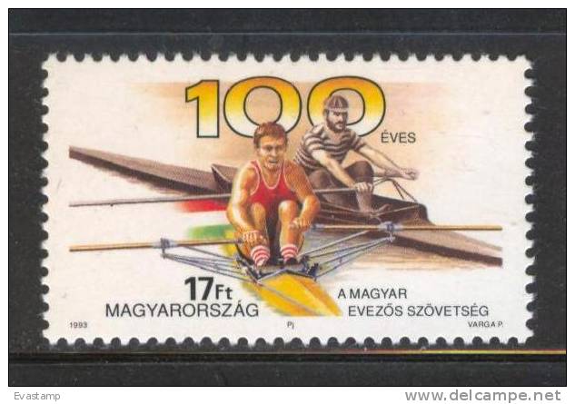 HUNGARY - 1993. Hungarian Rowing Association, Centenary MNH!!! Mi 4233. - Ungebraucht